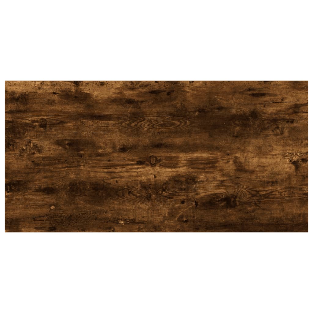 vidaXL Wandregale 4 Stk. Räuchereiche 40x20x1,5 cm Holzwerkstoff