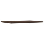 vidaXL Wandregale 4 Stk. Braun Eichen-Optik 60x40x1,5 cm Holzwerkstoff