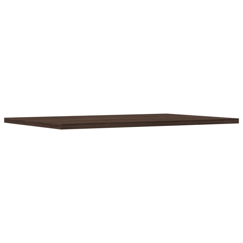 vidaXL Wandregale 4 Stk. Braun Eichen-Optik 60x40x1,5 cm Holzwerkstoff