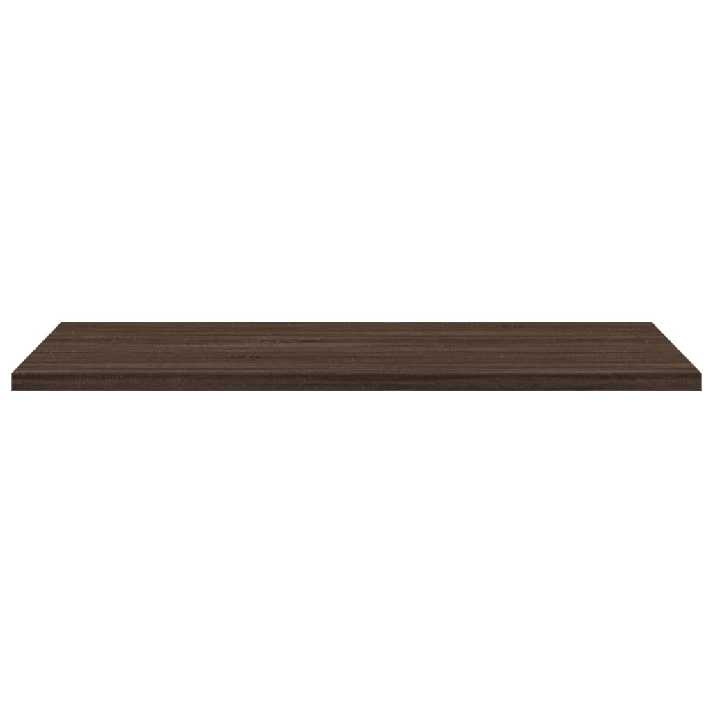 vidaXL Wandregale 4 Stk. Braun Eichen-Optik 60x40x1,5 cm Holzwerkstoff