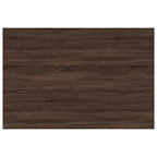 vidaXL Wandregale 4 Stk. Braun Eichen-Optik 60x40x1,5 cm Holzwerkstoff