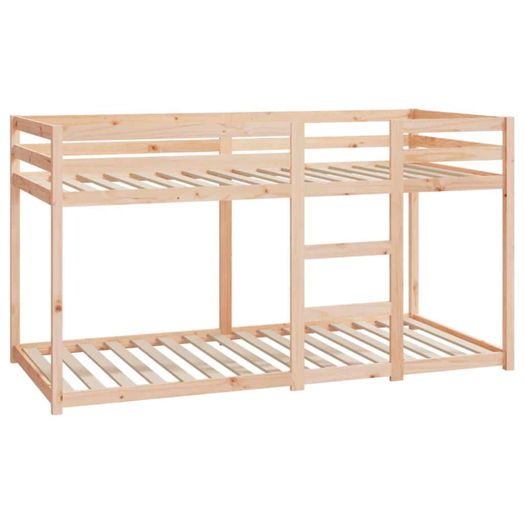 vidaXL Etagenbett ohne Matratze 90x200 cm Massivholz Kiefer