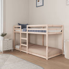 vidaXL Etagenbett ohne Matratze 90x200 cm Massivholz Kiefer