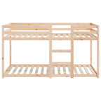 vidaXL Etagenbett ohne Matratze 90x200 cm Massivholz Kiefer