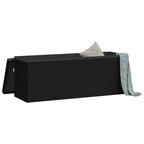 vidaXL Sitzbank mit Stauraum Faltbar Schwarz PVC