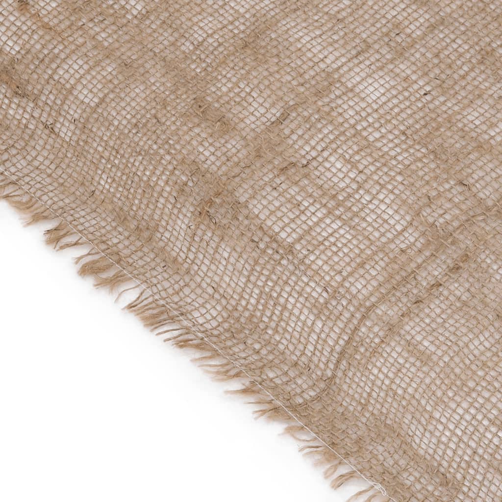 vidaXL Jute-Rollen 2 Stk. 0,5x50 m 100 % Jute 200 g/m²