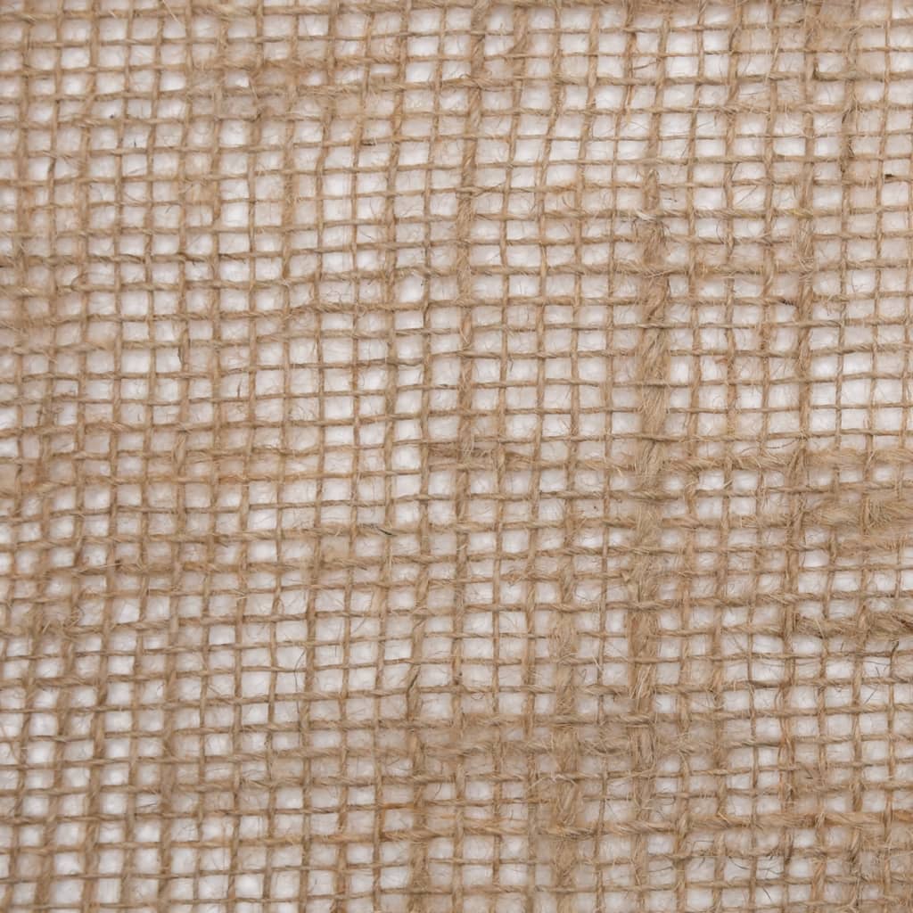 vidaXL Jute-Rollen 2 Stk. 0,5x50 m 100 % Jute 200 g/m²