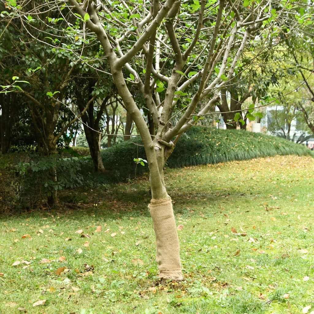 vidaXL Jute-Rollen 2 Stk. 0,5x50 m 100 % Jute 200 g/m²