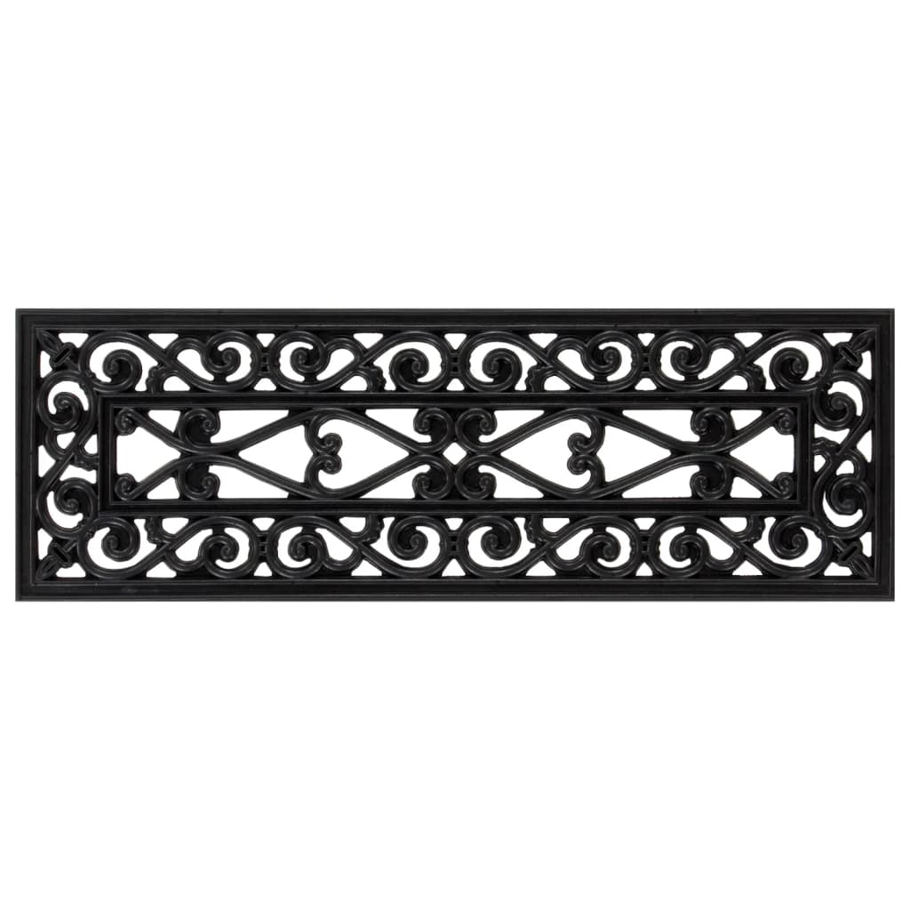 vidaXL Stufenmatten 5 Stk. 25x75 cm Gummi