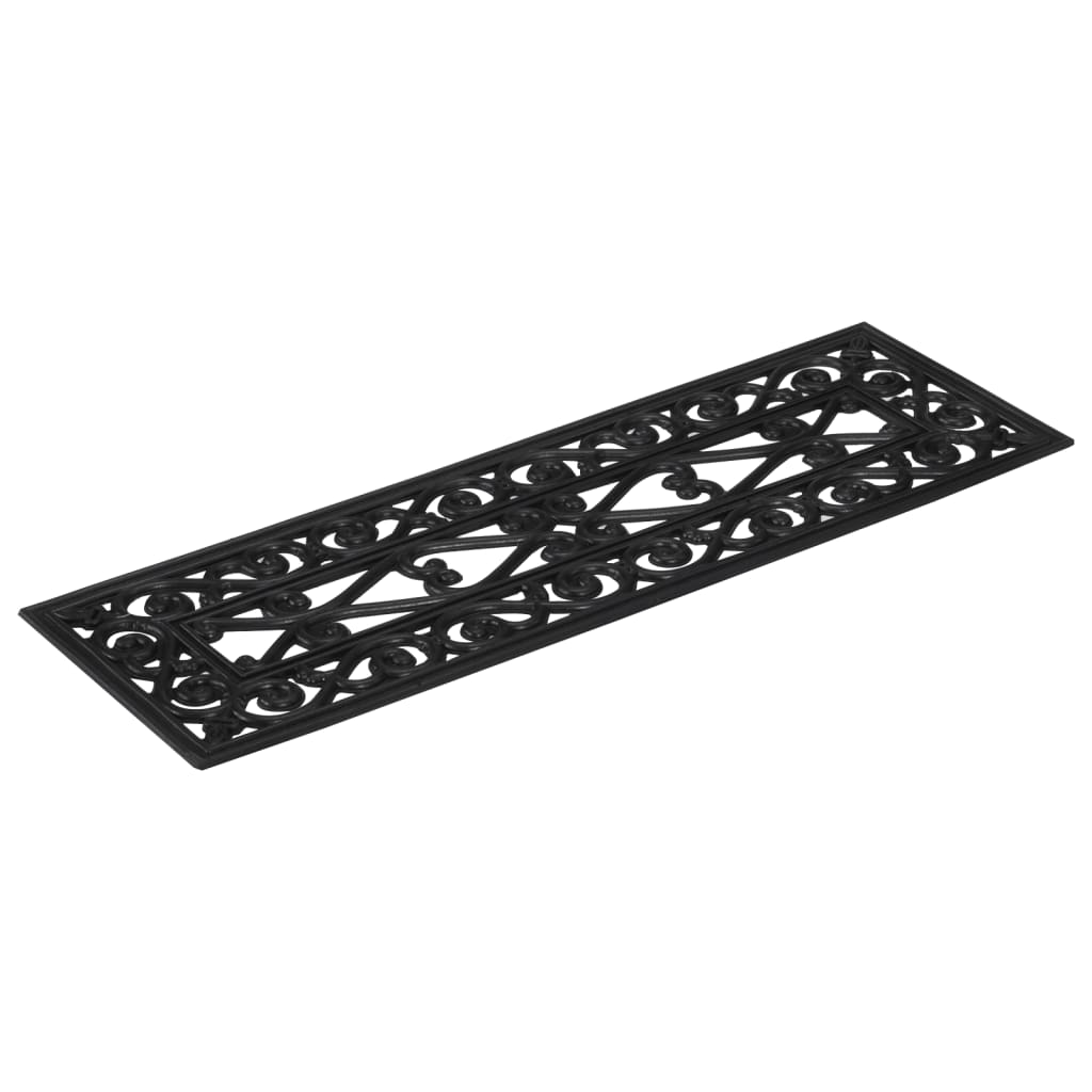 vidaXL Stufenmatten 5 Stk. 25x75 cm Gummi