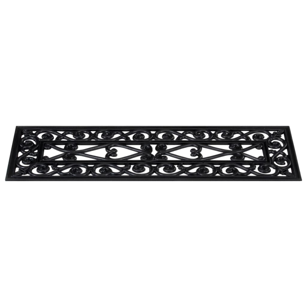 vidaXL Stufenmatten 5 Stk. 25x75 cm Gummi