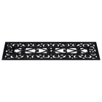 vidaXL Stufenmatten 10 Stk. 25x75 cm Gummi