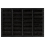 vidaXL Fußmatte Rechteckig 40x60 cm Gummi und Kokosfaser