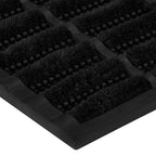 vidaXL Fußmatte Rechteckig 40x60 cm Gummi und Kokosfaser