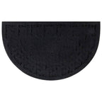 vidaXL Fußmatte Halbrund 45x75 cm Gummi und Kokosfaser