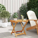 vidaXL Gartentisch Klappbar 50x50x50 cm Massivholz Akazie