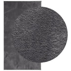 vidaXL Teppich HUARTE Kurzflor Weich und Waschbar Anthrazit 60x110 cm