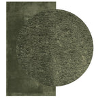vidaXL Teppich HUARTE Kurzflor Weich und Waschbar Waldgrün 60x110 cm