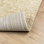 vidaXL Shaggy-Teppich PAMPLONA Hochflor Modern Golden 140x200 cm