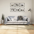 vidaXL Shaggy-Teppich PAMPLONA Hochflor Modern Golden 140x200 cm