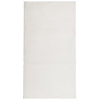 vidaXL Teppich IZA Kurzflor Skandinavischer Look Creme 80x150 cm