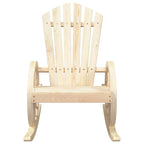 vidaXL Adirondack-Schaukelstühle 2 Stk. Massivholz Tanne