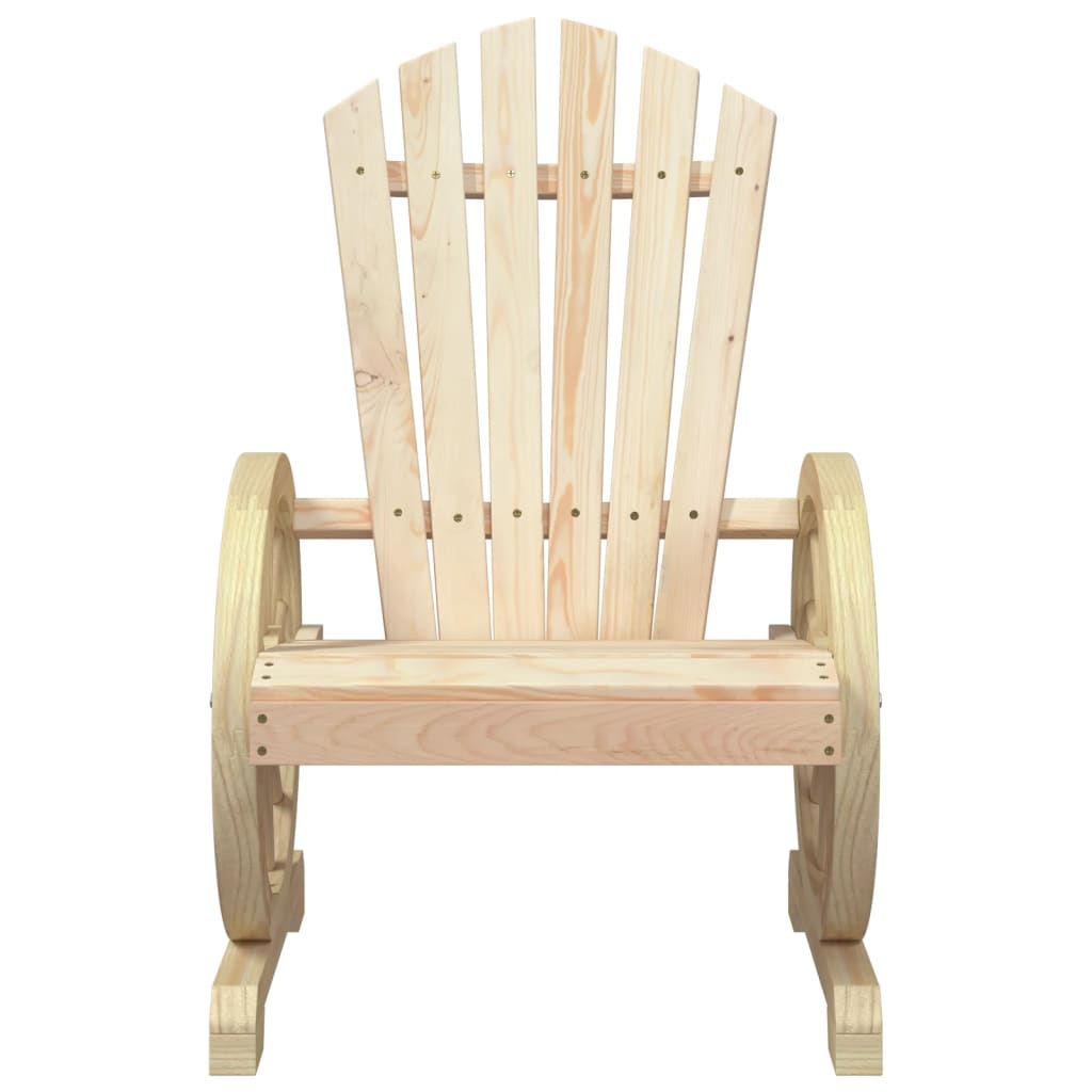 vidaXL 3-tlg. Garten-Lounge-Set Massivholz Tanne