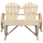 vidaXL 2-tlg. Garten-Lounge-Set Massivholz Tanne