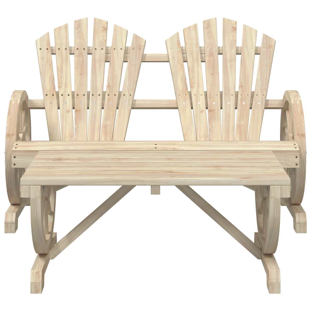 vidaXL 2-tlg. Garten-Lounge-Set Massivholz Tanne