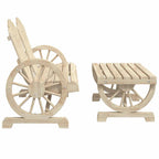 vidaXL 2-tlg. Garten-Lounge-Set Massivholz Tanne