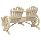 vidaXL 2-tlg. Garten-Lounge-Set Massivholz Tanne