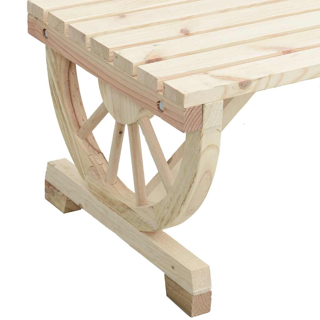 vidaXL 2-tlg. Garten-Lounge-Set Massivholz Tanne
