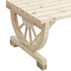 vidaXL 2-tlg. Garten-Lounge-Set Massivholz Tanne