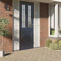 vidaXL Fensterfolie Matt Grau 45x2000 cm PVC