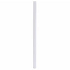 vidaXL Fensterfolie Milchweiß 90x500 cm PVC