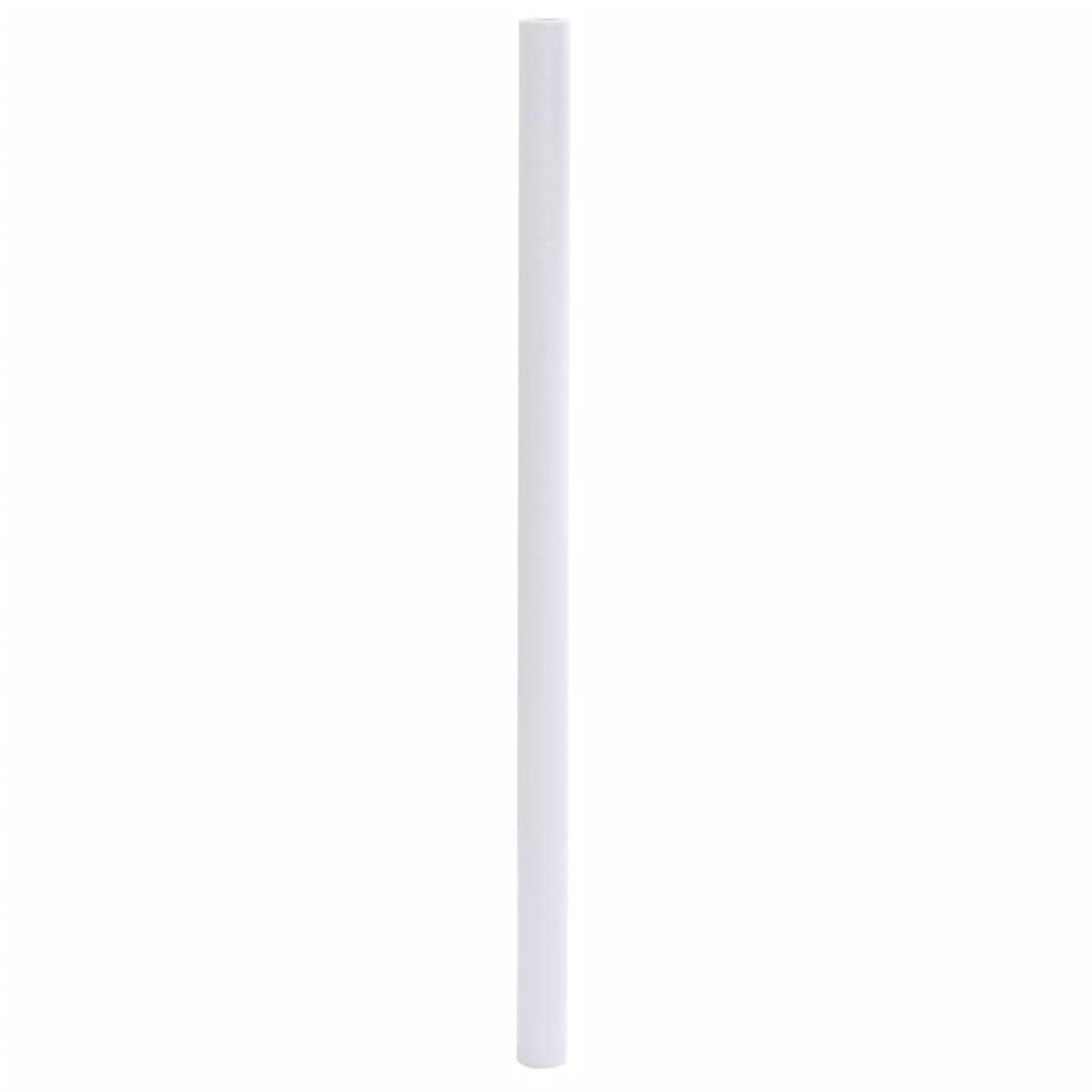 vidaXL Fensterfolie Milchweiß 90x500 cm PVC