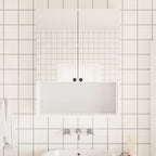 vidaXL Spiegelfolien 2 Stk. Selbstklebend 60x200 cm PET