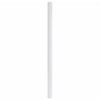 vidaXL Möbelaufkleber Selbstklebend Mattweiß 90x500 cm PVC