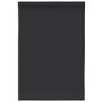 vidaXL Möbelaufkleber Selbstklebend Mattschwarz 90x500 cm PVC