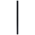 vidaXL Möbelaufkleber Selbstklebend Mattschwarz 90x500 cm PVC