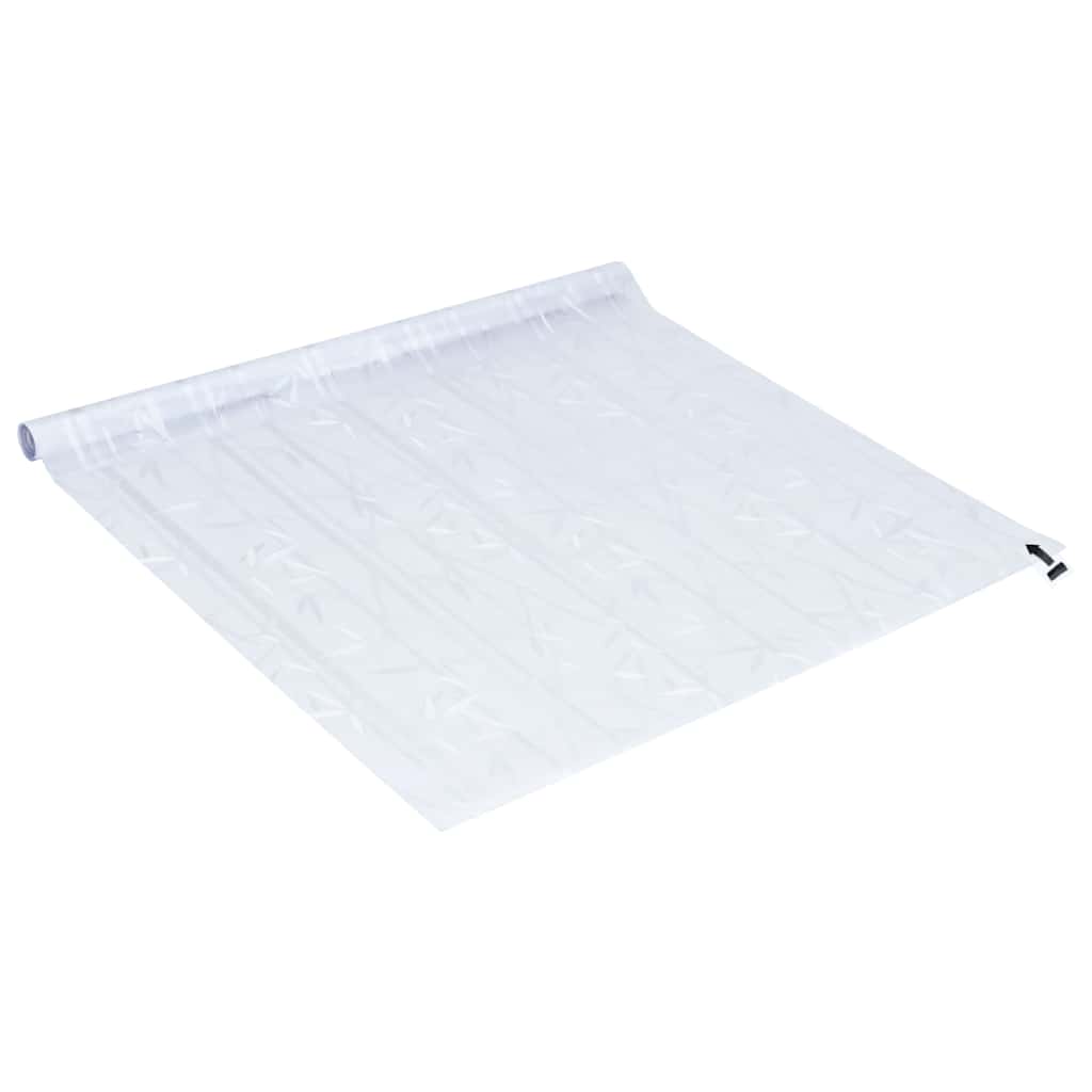 vidaXL Fensterfolien 2 Stk. Matt Bambus-Muster PVC