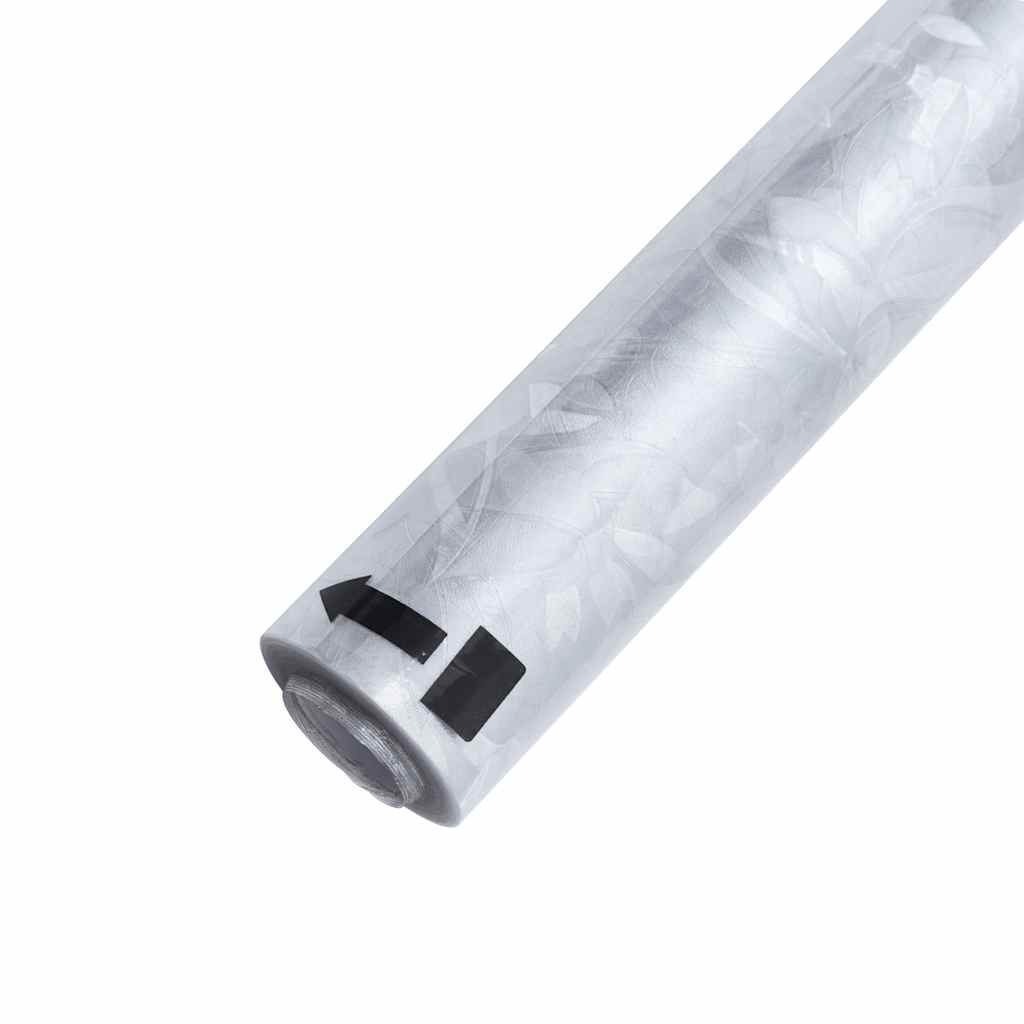 vidaXL Fensterfolien 2 Stk. Matt Blumenmuster PVC