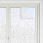 vidaXL Fensterfolien 4 Stk. Matt Blumenmuster PVC