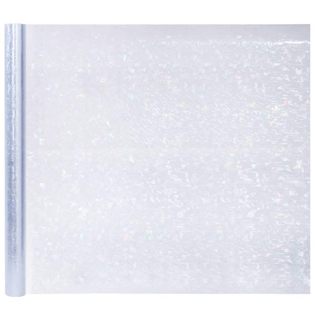 vidaXL Fensterfolien 5 Stk. Matt 3D Regenbogen-Muster PVC