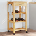 vidaXL Küchenwagen MONZA 48x40x88,5 cm Massivholz Kiefer