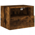 vidaXL TV-Wandschränke 2 Stk. Räuchereiche 40x30x30 cm Holzwerkstoff