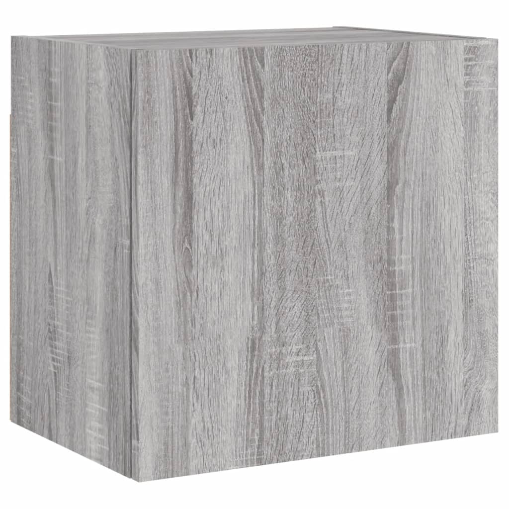 vidaXL TV-Wandschränke 2 Stk. Grau Sonoma 40,5x30x40 cmm Holzwerkstoff