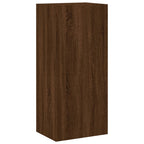 vidaXL TV-Wandschrank Braun Eiche-Optik 40,5x30x90 cm Holzwerkstoff