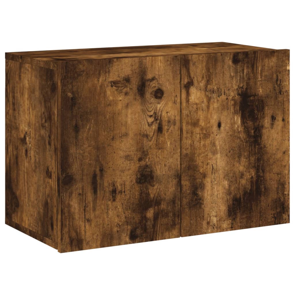 vidaXL TV-Wandschrank Räuchereiche 60x30x41 cm