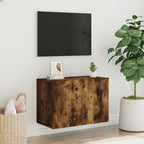 vidaXL TV-Wandschrank Räuchereiche 60x30x41 cm